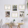imageMCS Gallery Essential Document Frame  White Woodgrain 85 x 11 in 6 pkNatural Woodgrain
