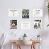 imageMCS Gallery Essential Document Frame  White Woodgrain 85 x 11 in 6 pkWhite Woodgrain