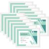 imageMCS Gallery Essential Document Frame  White Woodgrain 85 x 11 in 6 pkWhite Woodgrain