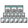 imageMCS Gallery Essential Picture Frames Photo Gallery Wall Frame Set with 4 x 6 Inch 5 x 7 Inch and 8 x 10 Inch Frames White Woodgrain 7 PieceBlack Woodgrain