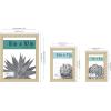 imageMCS Gallery Essential Picture Frames Photo Gallery Wall Frame Set with 4 x 6 Inch 5 x 7 Inch and 8 x 10 Inch Frames White Woodgrain 7 PieceNatural Woodgrain