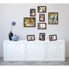 imageMCS Gallery Wood 9Piece Frame Set Grey 65617Espresso