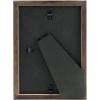 imageMCS Gallery Wood 9Piece Frame Set Grey 65617Espresso
