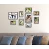imageMCS Gallery Wood 9Piece Frame Set Grey 65617Greywood