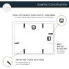 imageMCS Master ampamp Co Foundry Metal Gallery Wall Frame Dark Silver 11 x 14 in matted to 85 x 11 inDark Silver