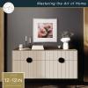 imageMCS Master ampamp Co Foundry Metal Gallery Wall Frame Dark Silver 11 x 14 in matted to 85 x 11 inDark Silver