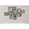 imageMCS Regency Wood 10 Piece Frame Set Gray Woodgrain 66983Regency 10 pc frame set