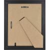 imageMCS Studio Gallery 11x14 Matted To Fit 85x11 Picture Frame White Woodgrain Rectangle Photo Frame for Photos Posters ampamp Art Prints 1PackBlack Woodgrain