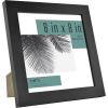 imageMCS Studio Gallery 11x14 Matted To Fit 85x11 Picture Frame White Woodgrain Rectangle Photo Frame for Photos Posters ampamp Art Prints 1PackBlack Woodgrain
