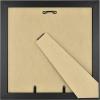imageMCS Studio Gallery 11x14 Matted To Fit 85x11 Picture Frame White Woodgrain Rectangle Photo Frame for Photos Posters ampamp Art Prints 1PackBlack Woodgrain