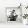 imageMCS Studio Gallery 11x14 Matted To Fit 85x11 Picture Frame White Woodgrain Rectangle Photo Frame for Photos Posters ampamp Art Prints 1PackGray Woodgrain