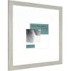 imageMCS Studio Gallery 11x14 Matted To Fit 85x11 Picture Frame White Woodgrain Rectangle Photo Frame for Photos Posters ampamp Art Prints 1PackGray Woodgrain