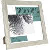 imageMCS Studio Gallery 11x14 Matted To Fit 85x11 Picture Frame White Woodgrain Rectangle Photo Frame for Photos Posters ampamp Art Prints 1PackGray Woodgrain