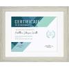 imageMCS Studio Gallery 11x14 Matted To Fit 85x11 Picture Frame White Woodgrain Rectangle Photo Frame for Photos Posters ampamp Art Prints 1PackGray Woodgrain