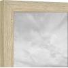 imageMCS Studio Gallery 11x14 Matted To Fit 85x11 Picture Frame White Woodgrain Rectangle Photo Frame for Photos Posters ampamp Art Prints 1PackNatural