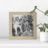 imageMCS Studio Gallery 11x14 Matted To Fit 85x11 Picture Frame White Woodgrain Rectangle Photo Frame for Photos Posters ampamp Art Prints 1PackNatural Woodgrain