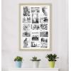 imageMCS Studio Gallery 11x14 Matted To Fit 85x11 Picture Frame White Woodgrain Rectangle Photo Frame for Photos Posters ampamp Art Prints 1PackNatural Woodgrain