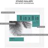 imageMCS Studio Gallery 11x14 Matted To Fit 85x11 Picture Frame White Woodgrain Rectangle Photo Frame for Photos Posters ampamp Art Prints 1PackWhite Woodgrain
