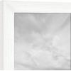 imageMCS Studio Gallery 11x14 Matted To Fit 85x11 Picture Frame White Woodgrain Rectangle Photo Frame for Photos Posters ampamp Art Prints 1PackWhite Woodgrain