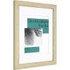 imageMCS Studio Gallery Setof7 Gallery Wall Picture Frames in Natural Woodgrain 11x14 8x10 ampamp 5x7 Rectangle Photo Frames for Photos Posters ampamp Art Prints 7Pack