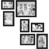 imageMCS 7Piece Gallery Frame Set Black 49709
