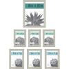 imageMCS Gallery Essential Picture Frames Photo Gallery Wall Frame Set with 4 x 6 Inch 5 x 7 Inch and 8 x 10 Inch Frames White Woodgrain 7 PieceGray Woodgrain