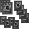 imageMCS Regency Wood 9 Piece Frame Set Black Washed Woodgrain 66986Regency 10 pc frame set