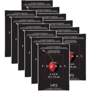 imageMCS Format Document Frame Diploma and Certificate Frame Black 85 x 11 6PackWhite