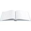 imageMCS 200Pocket Fabric Baby 4x6 Photo Album with Writing Space 85 x 85 Inches Baby Blue