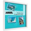 imageMCS 40950 1275 x 1275 Shadow Box Frame Holds 12 x 12 Scrapbook Page BlackWhite