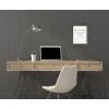 imageMCS 85x11 Inch Asher Wood Document Frame Gray Woodgrain 6696785 x 11