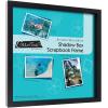 imageMCS 8x8 Inch Scrapbook Shadowbox Frame Black 40393New