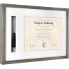 imageMCS Black Graduation Diploma and Tassel Frame 1825x13 Inch Overall SizeGray