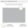 imageMCS Double Matte Record Album Frame 165x25 Record Frame White Frame for LP Vinyl Record ampamp Jacket Display 1PackBlack