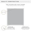 imageMCS Double Matte Record Album Frame 165x25 Record Frame White Frame for LP Vinyl Record ampamp Jacket Display 1PackBlack
