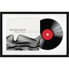 imageMCS Double Matte Record Album Frame 165x25 Record Frame White Frame for LP Vinyl Record ampamp Jacket Display 1PackBlack