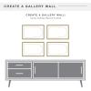 imageMCS Double Matte Record Album Frame 165x25 Record Frame White Frame for LP Vinyl Record ampamp Jacket Display 1PackGrey