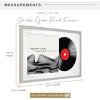 imageMCS Double Matte Record Album Frame 165x25 Record Frame White Frame for LP Vinyl Record ampamp Jacket Display 1PackGrey