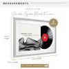 imageMCS Double Matte Record Album Frame 165x25 Record Frame White Frame for LP Vinyl Record ampamp Jacket Display 1PackGrey