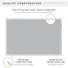 imageMCS Double Matte Record Album Frame 165x25 Record Frame White Frame for LP Vinyl Record ampamp Jacket Display 1PackGrey