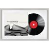 imageMCS Double Matte Record Album Frame 165x25 Record Frame White Frame for LP Vinyl Record ampamp Jacket Display 1PackGrey
