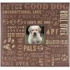 imageMCS Expandable 10Page Glitter Scrapbook Album with Photo Opening Cover and 12 x 12 Inch Pages 135 x 125 Inch Black DiamondBrown