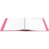 imageMCS Expandable 10Page Glitter Scrapbook Album with Photo Opening Cover and 12 x 12 Inch Pages 135 x 125 Inch Black DiamondPink