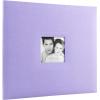 imageMCS Expandable 10Page Glitter Scrapbook Album with Photo Opening Cover and 12 x 12 Inch Pages 135 x 125 Inch Black DiamondPurple