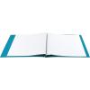 imageMCS Expandable 10Page Glitter Scrapbook Album with Photo Opening Cover and 12 x 12 Inch Pages 135 x 125 Inch Black DiamondTeal