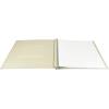 imageMCS Expandable 10Page Glitter Scrapbook Album with Photo Opening Cover and 12 x 12 Inch Pages 135 x 125 Inch Black DiamondWhite