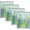 imageMCS Framatic Fineline Aluminum Frame Black 8 x 10 in 4 pkBlack