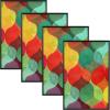 imageMCS Framatic Fineline Aluminum Frame Black 8 x 10 in 4 pkBlack