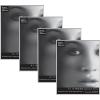 imageMCS Framatic Fineline Aluminum Frame Black 8 x 10 in 4 pkSilver