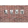 imageMCS Framatic Fineline Aluminum Frame Black 8 x 10 in 4 pkWhite